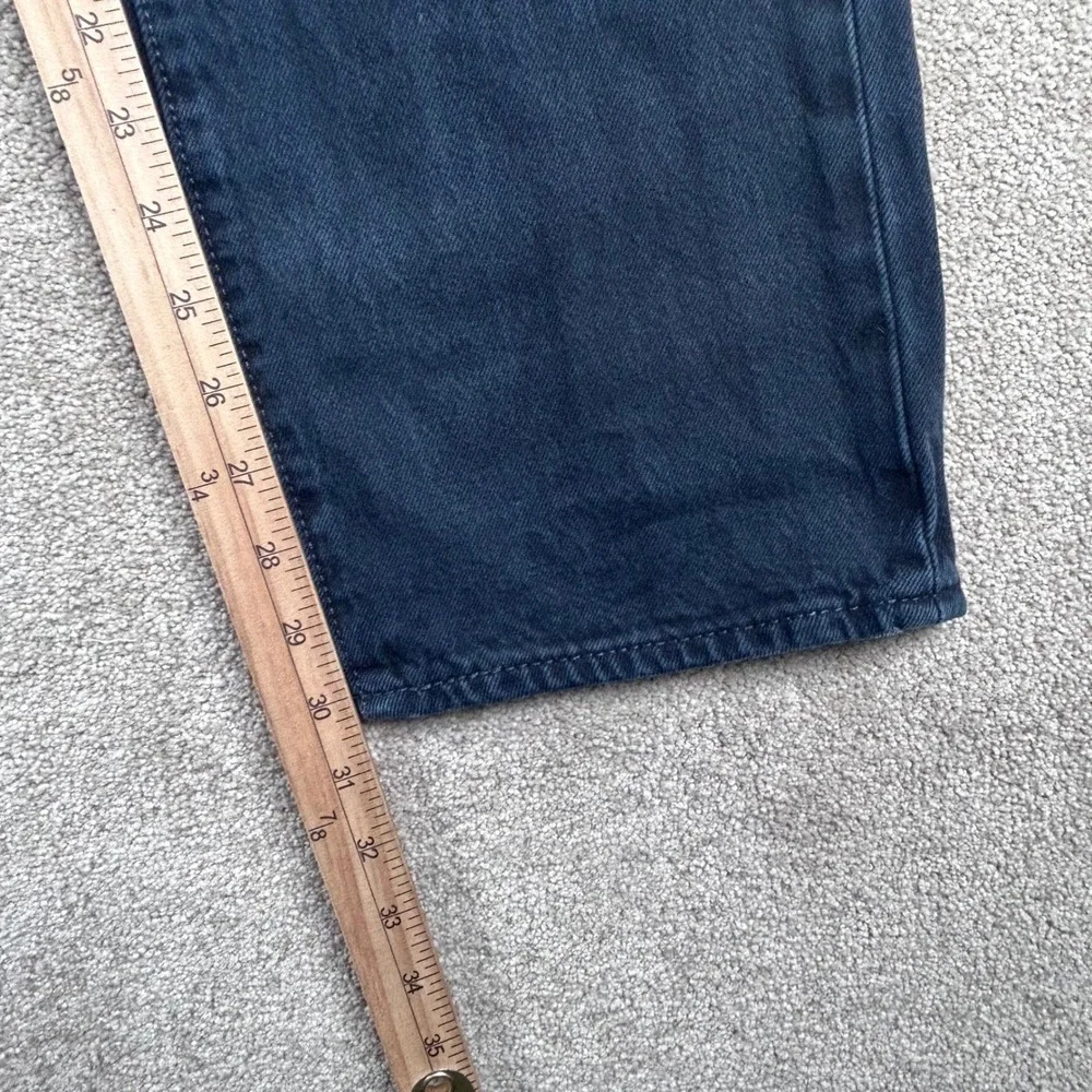 Levis 501 Original Fit Jean Mens 33x32 Faded Black Straight Leg Button Fly 00501